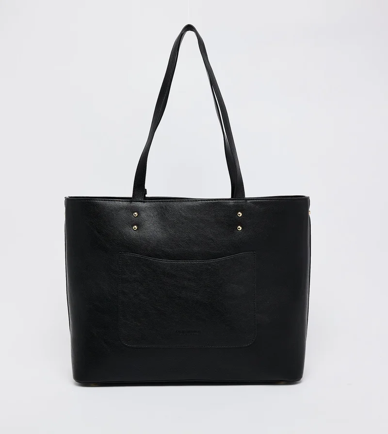 STEVE MADDEN Steve madden daily women's black satchel bag